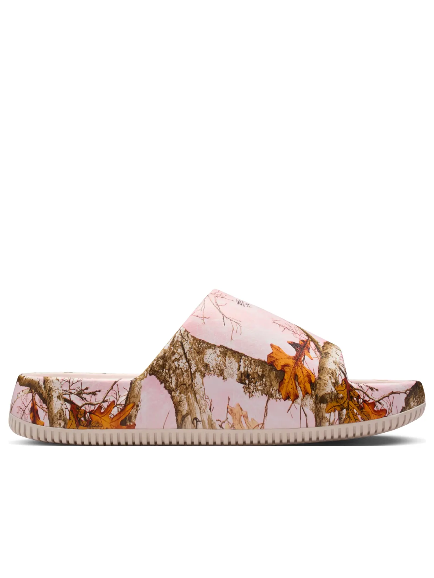 Шлепанцы (WMNS) Nike Calm Real Tree Slides 'Silt Red' — изображение 5 из 6, розовый