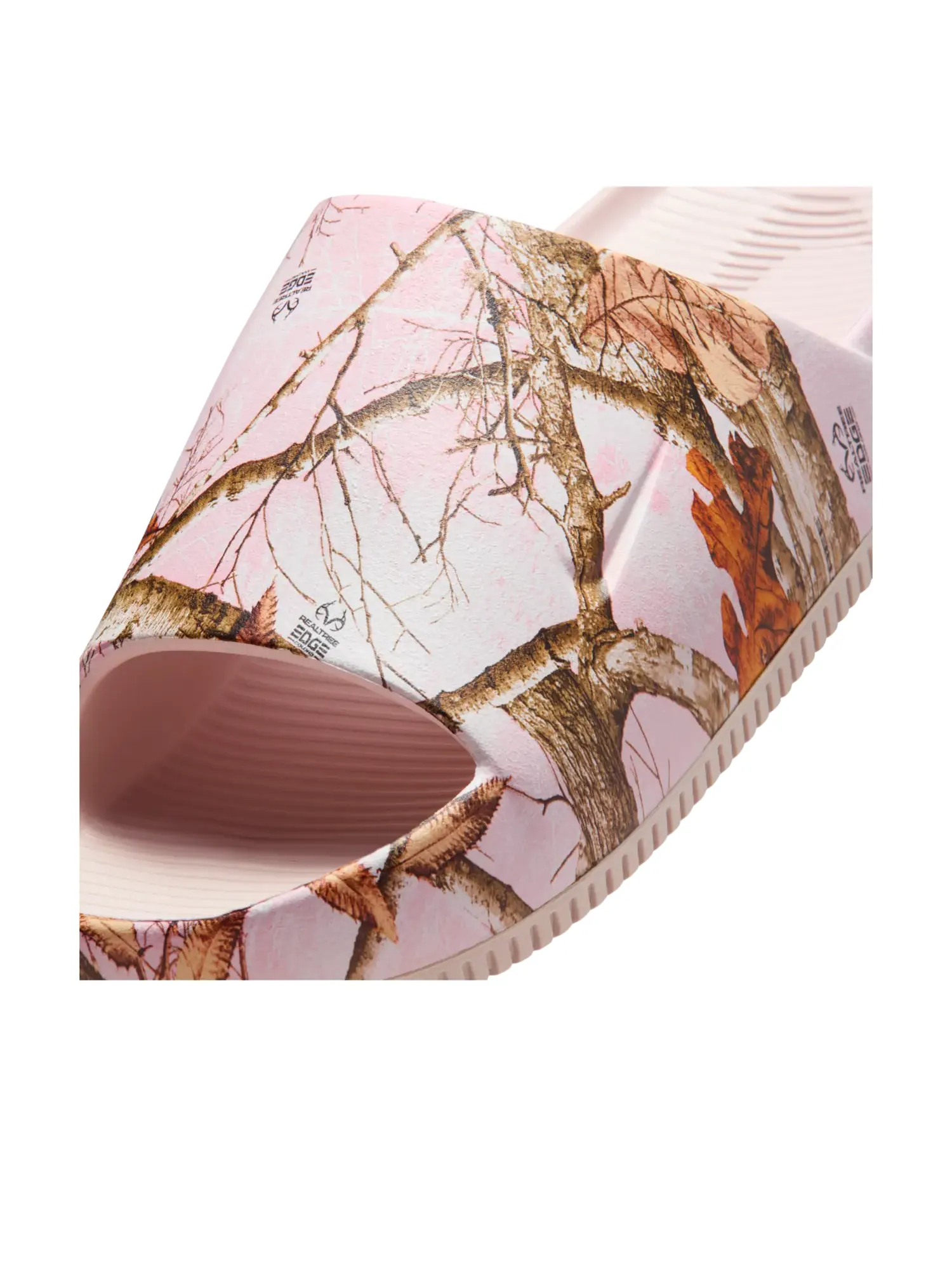 Шлепанцы (WMNS) Nike Calm Real Tree Slides 'Silt Red' — изображение 6 из 6, розовый