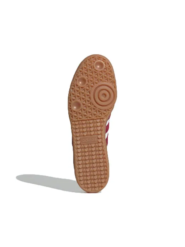 Кроссовки adidas originals x SPORTY & RICH Samba OG 'White Collegiate Burgundy' — изображение 4 из 4