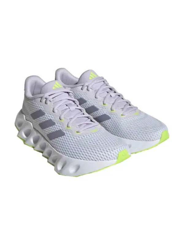 Кроссовки (WMNS) Adidas Switch Run Running Shoes 'Cloud White Silver Violet' — изображение 3 из 4