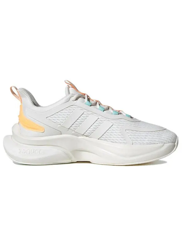 Кроссовки alphabounce спортивная одежда кроссовки Adidas — изображение 2 из 4, белый/желтый
