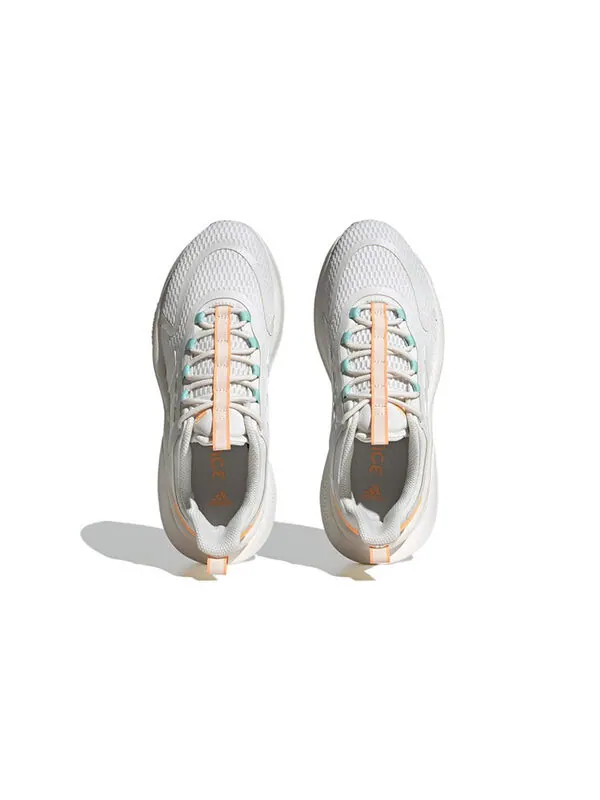 Кроссовки alphabounce спортивная одежда кроссовки Adidas — изображение 4 из 4, белый/желтый