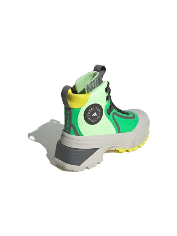 Кроссовки stella mccartney x terrex hiking boot 'solar lime chalk pearl' Adidas — изображение 4 из 4, зеленый