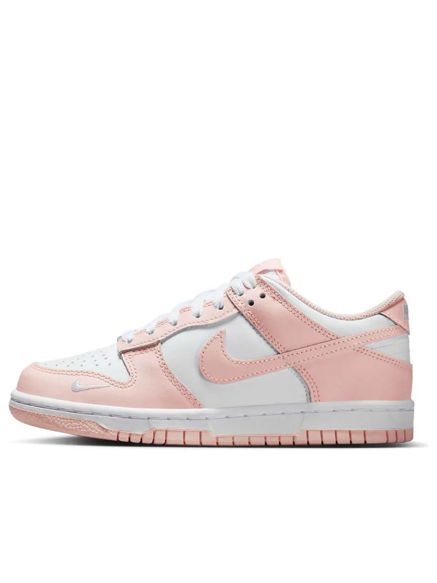 Кроссовки (GS) Nike Dunk Low 'White Washed Coral' — изображение 1 из 6, белый