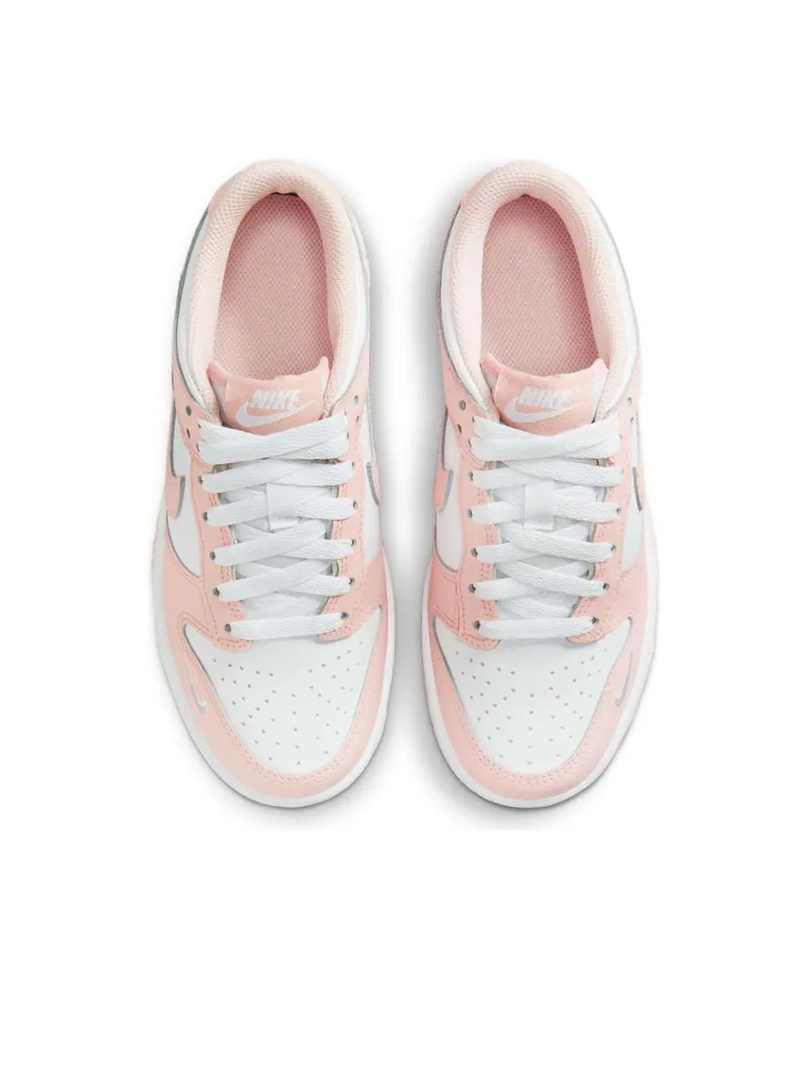 Кроссовки (GS) Nike Dunk Low 'White Washed Coral' — изображение 4 из 6, белый