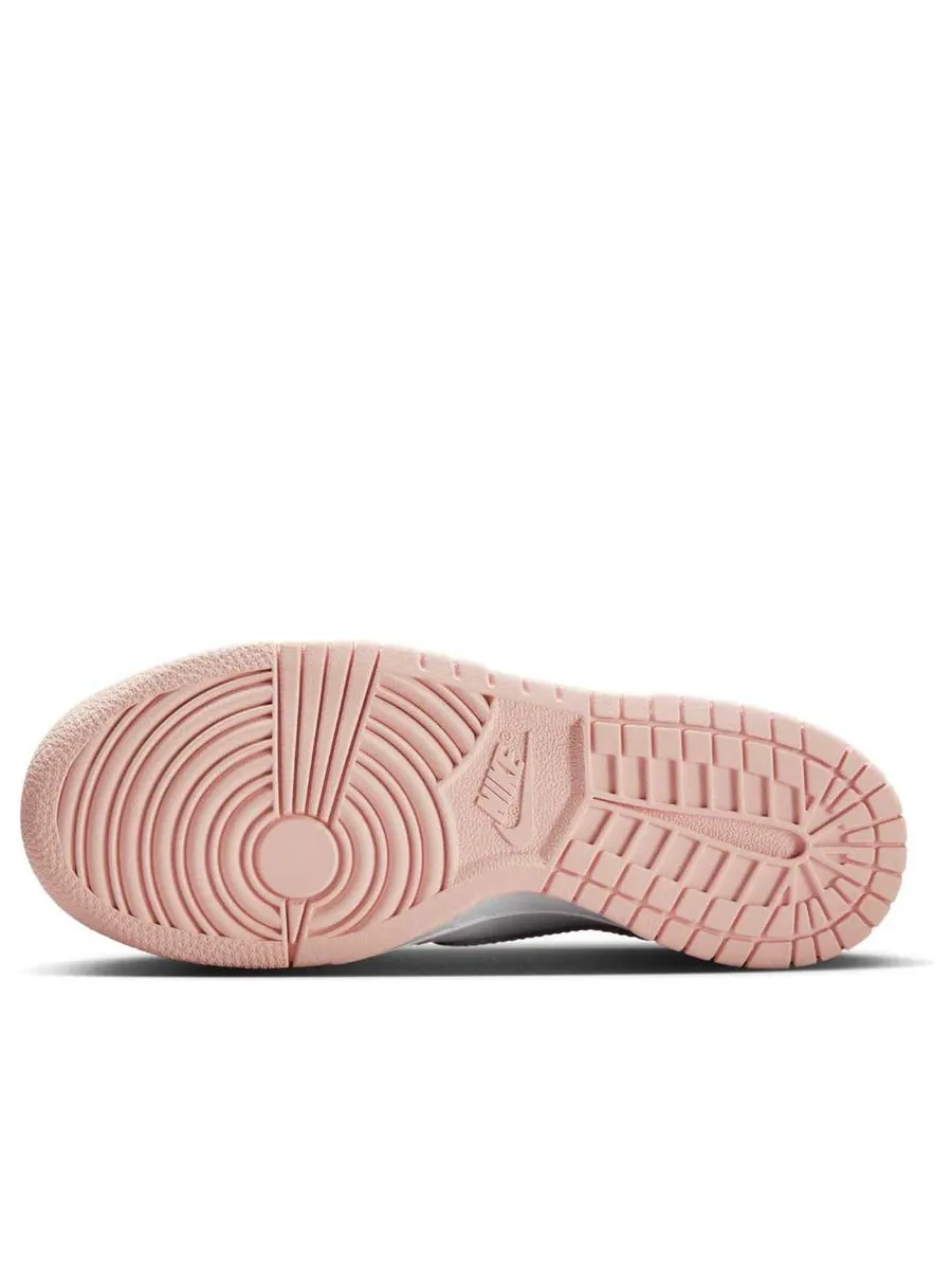 Кроссовки (GS) Nike Dunk Low 'White Washed Coral' — изображение 6 из 6, белый