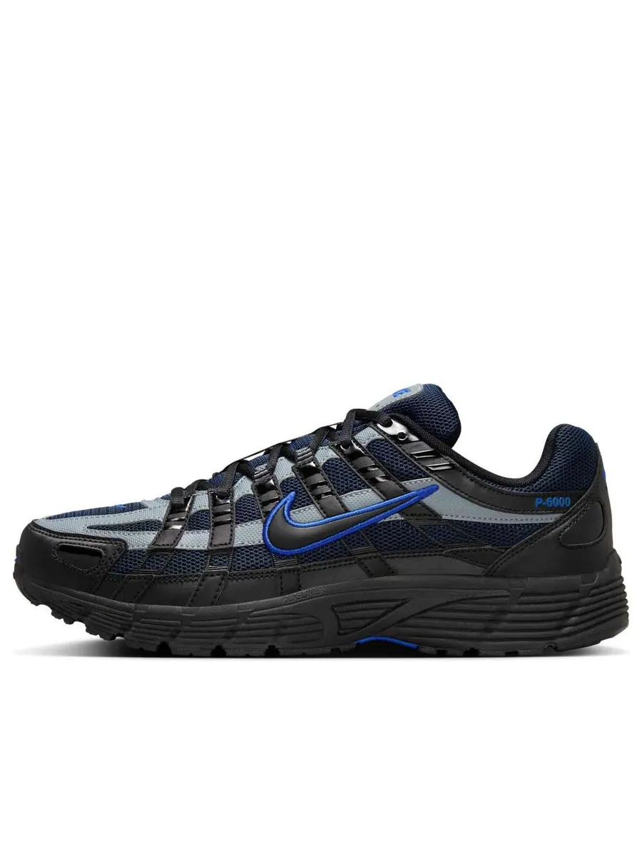 Кроссовки Nike P-6000 'Black Obsidian Grey Game Royal' — изображение 1 из 6, черный
