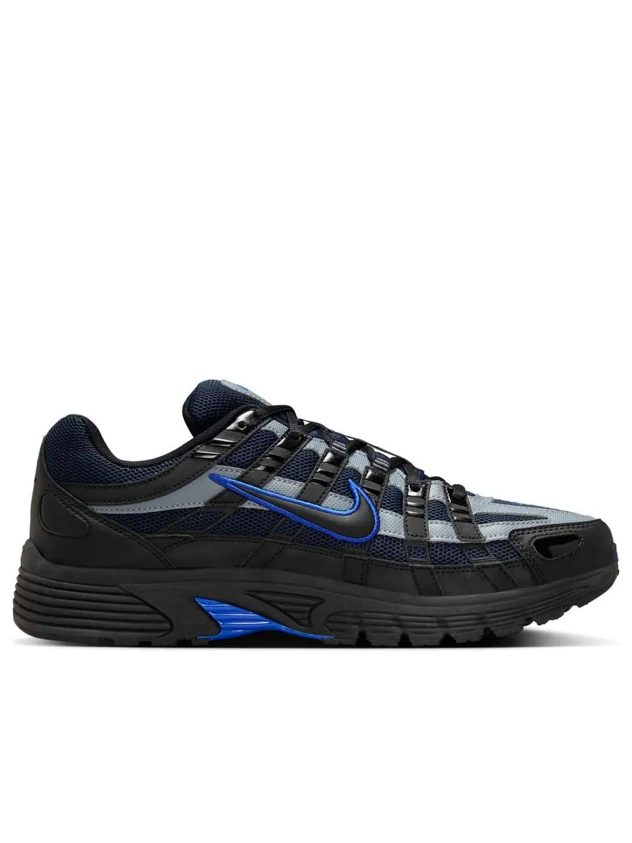 Кроссовки Nike P-6000 'Black Obsidian Grey Game Royal' — изображение 2 из 6, черный