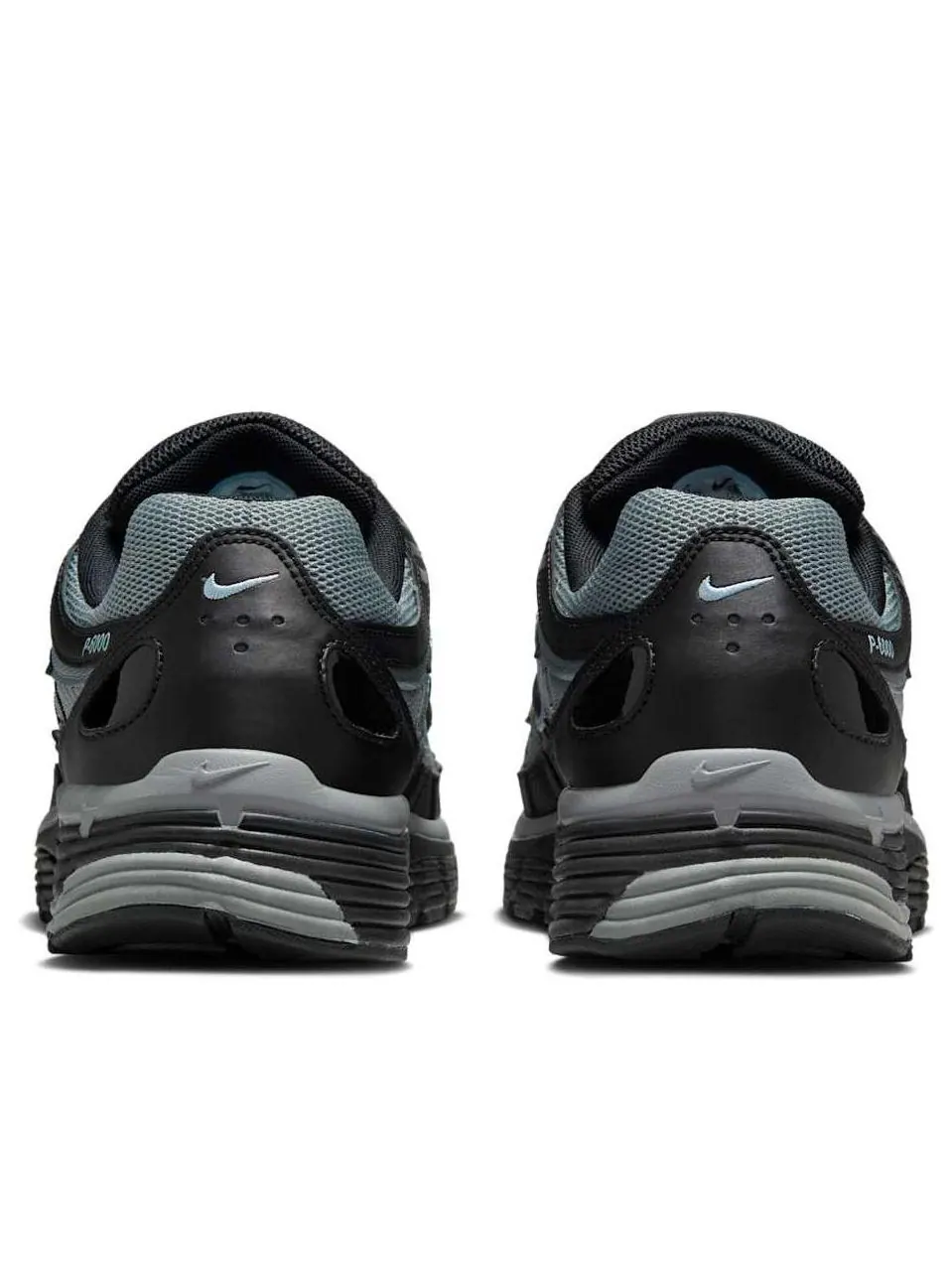 Кроссовки Nike P-6000 'Black Cool Grey Celestine Blue' — изображение 3 из 6, серый