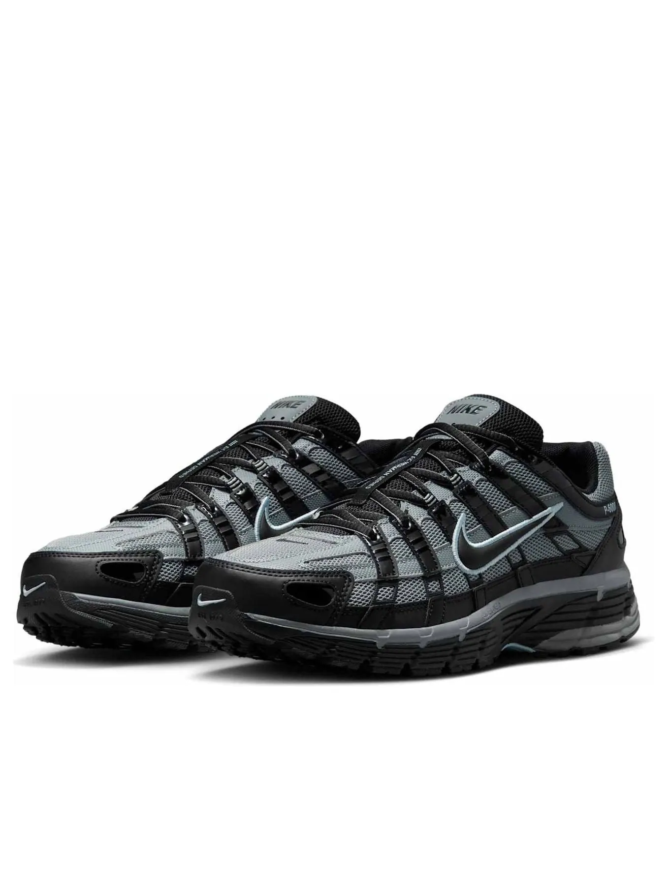 Кроссовки Nike P-6000 'Black Cool Grey Celestine Blue' — изображение 4 из 6, серый