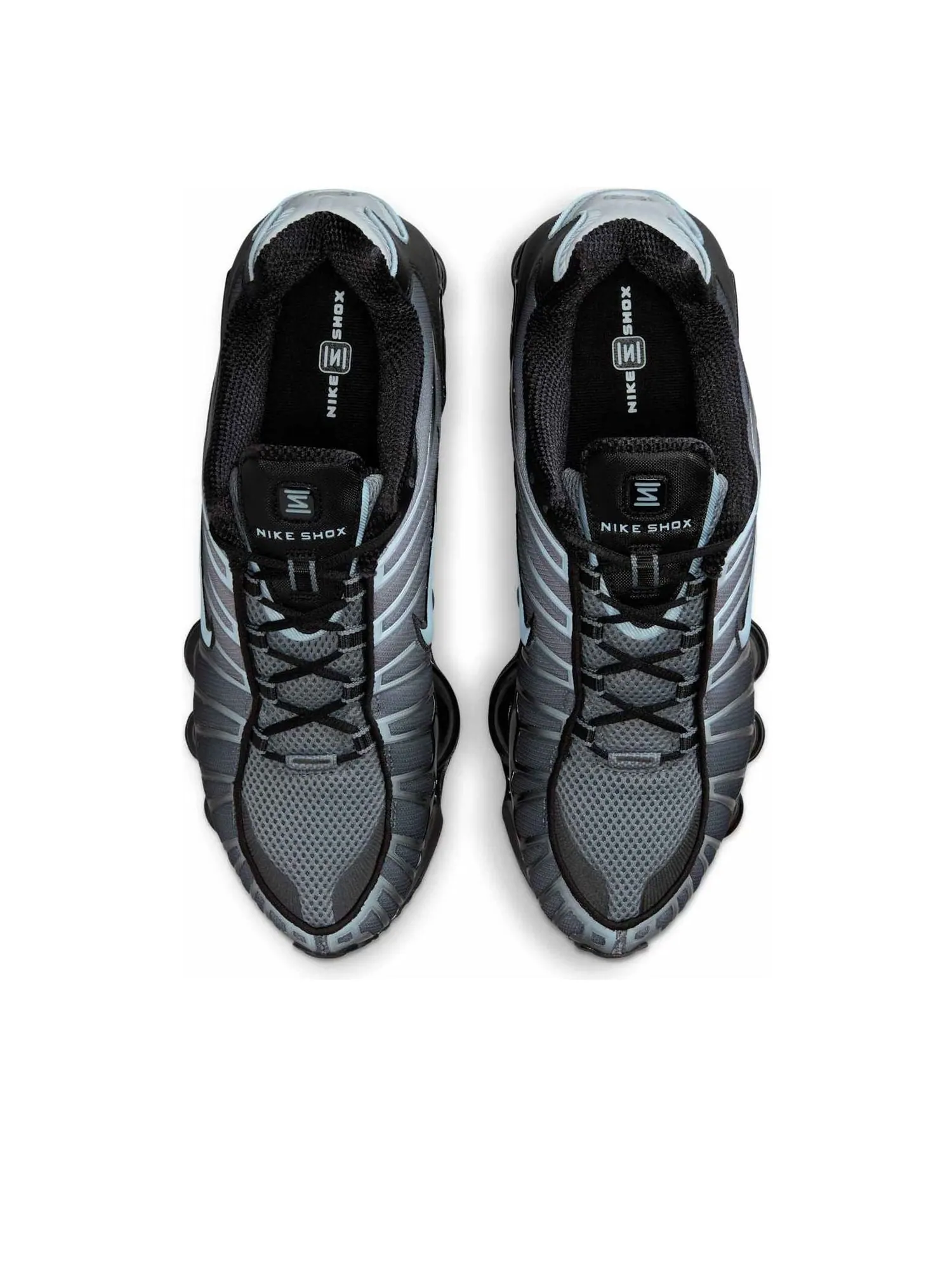 Кроссовки Nike Shox TL 'Black Celestine Blue' — изображение 2 из 6, черный