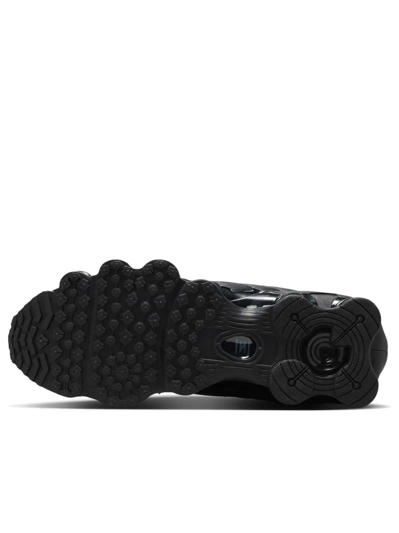 Кроссовки Nike Shox TL 'Black Celestine Blue' — изображение 5 из 6, черный/серый/синий