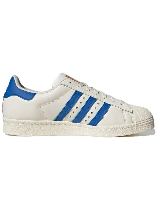 Кроссовки x deux superstar 80s Adidas — изображение 3 из 4, бежевый