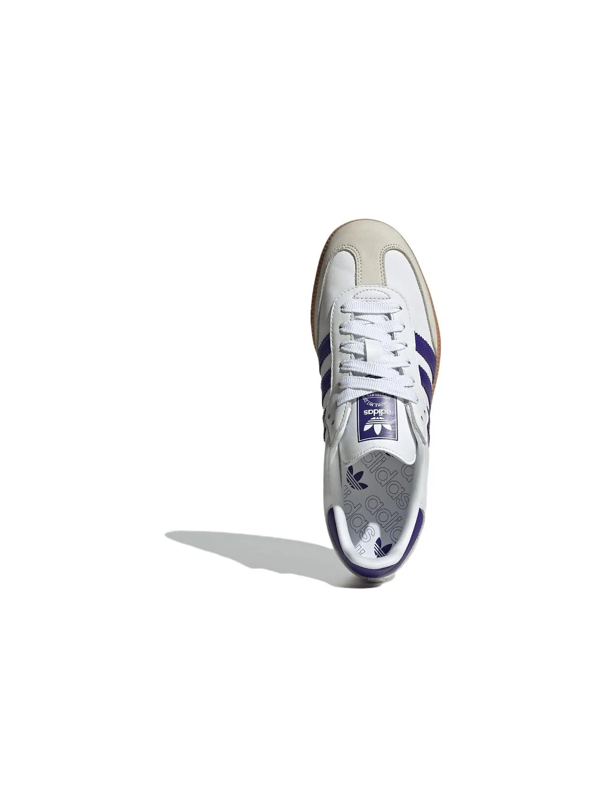 Обувь для скейтбординга adidas Samba унисекс — изображение 4 из 5, белый/синий