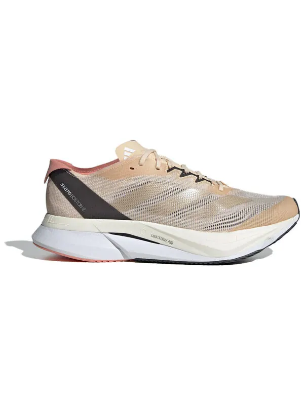 Кроссовки adizero boston 12 Adidas — изображение 2 из 4, оранжевый/розовый