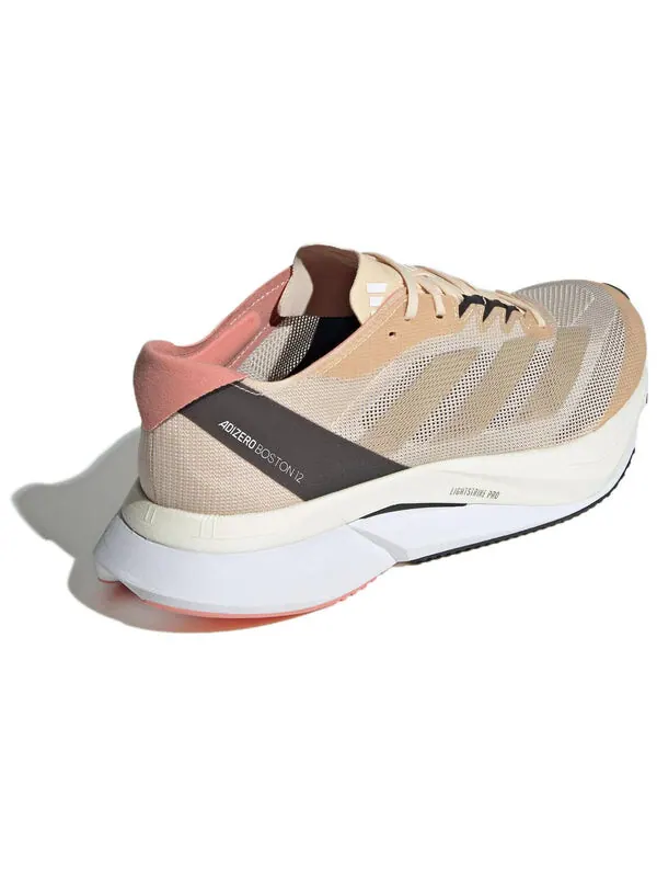 Кроссовки adizero boston 12 Adidas — изображение 3 из 4, оранжевый/розовый