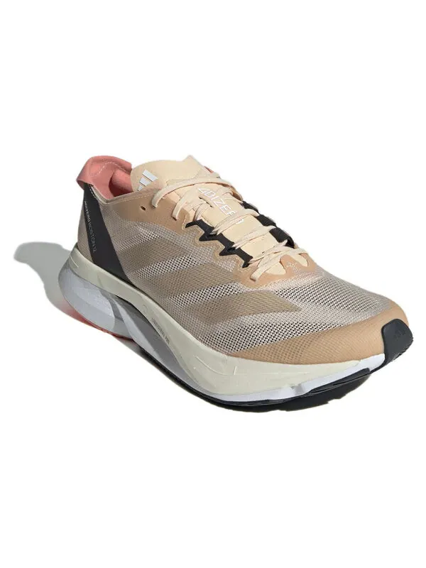 Кроссовки adizero boston 12 Adidas — изображение 4 из 4, оранжевый/розовый