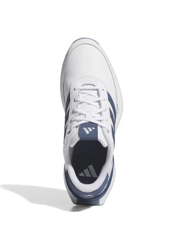 Кроссовки s2g 24 кожаные туфли для гольфа без шипов Adidas — изображение 4 из 4, белый/синий