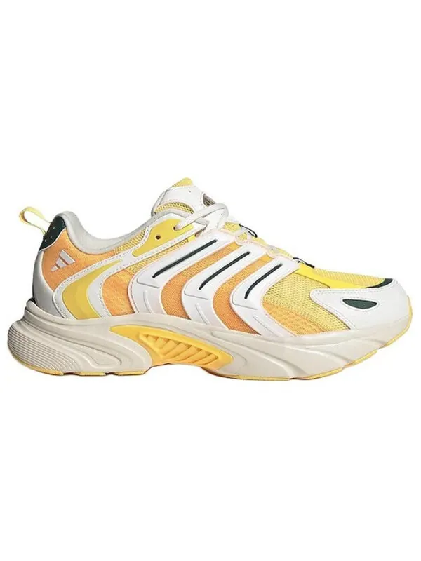Кроссовки climacool отскок Adidas — изображение 2 из 4, белый/желтый/оранжевый