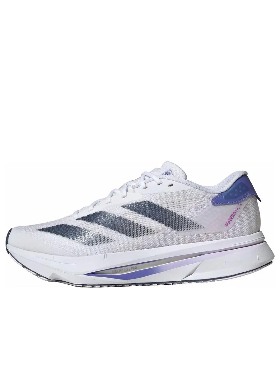 Кроссовки (WMNS) adidas Adizero SL 2 'Cloud White Preloved Ink' — изображение 1 из 5, белый