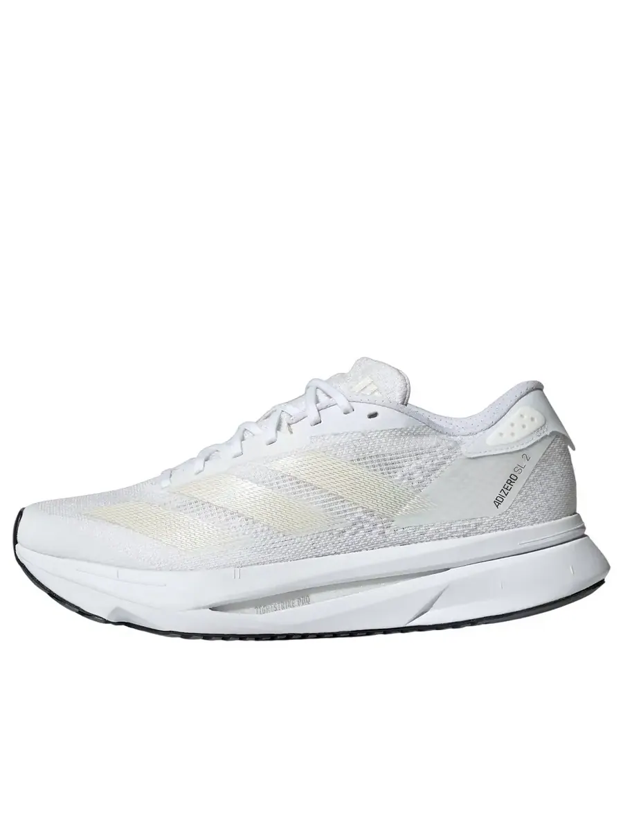 Кроссовки (WMNS) adidas Adizero Sl2 'Cloud White Zero Metalic Dash Grey' — изображение 1 из 5, белый