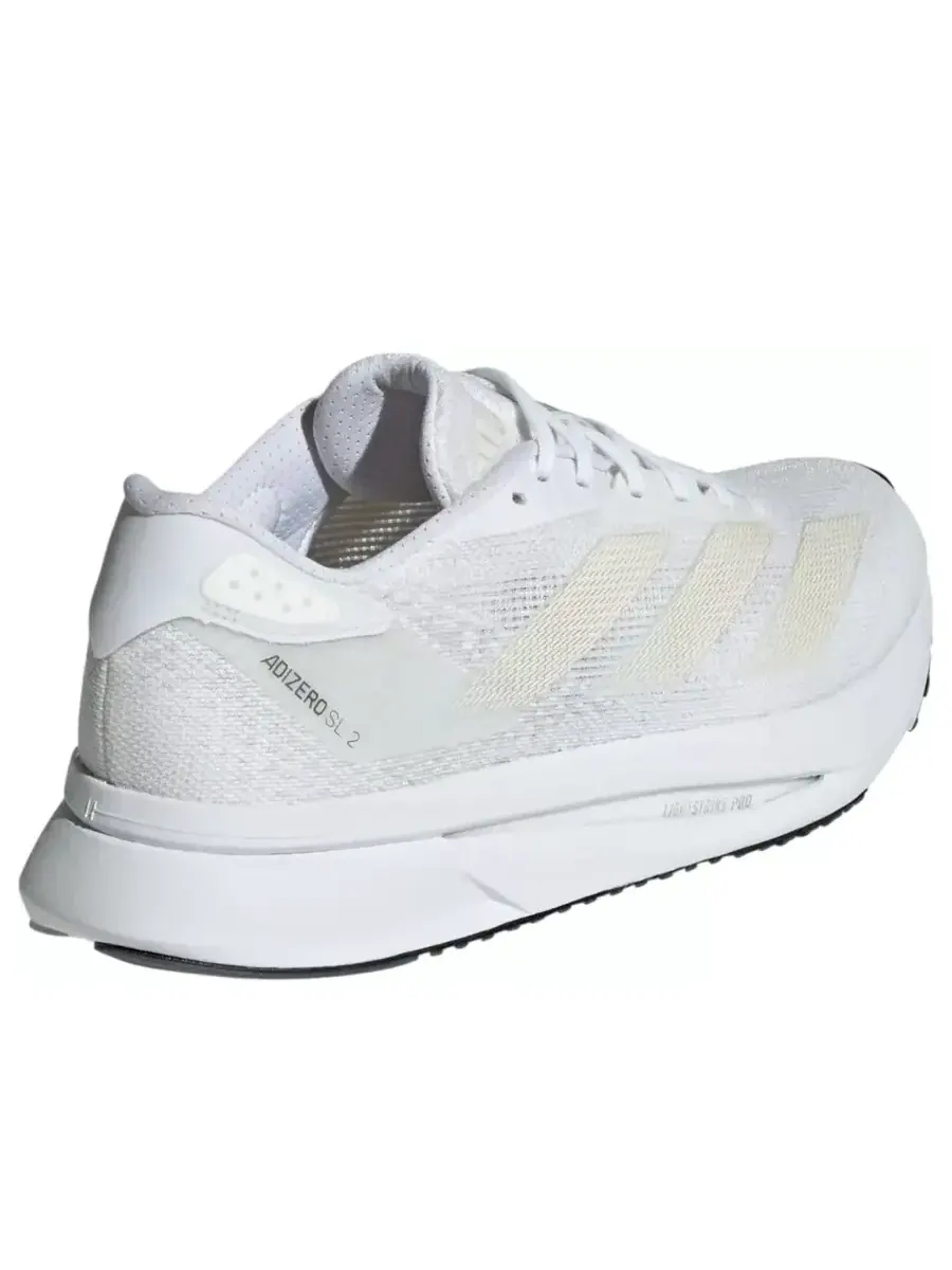 Кроссовки (WMNS) adidas Adizero Sl2 'Cloud White Zero Metalic Dash Grey' — изображение 4 из 5, белый