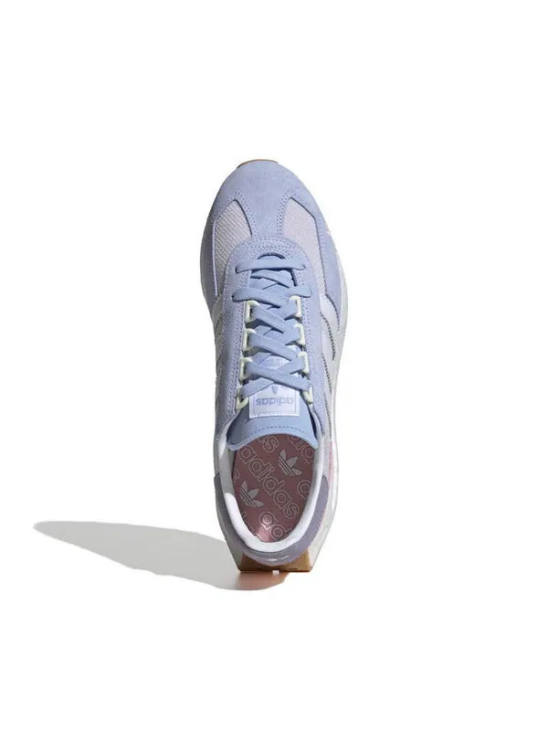 Кроссовки оригиналы ретро e5 boost Adidas — изображение 2 из 3, фиолетовый/белый/розовый