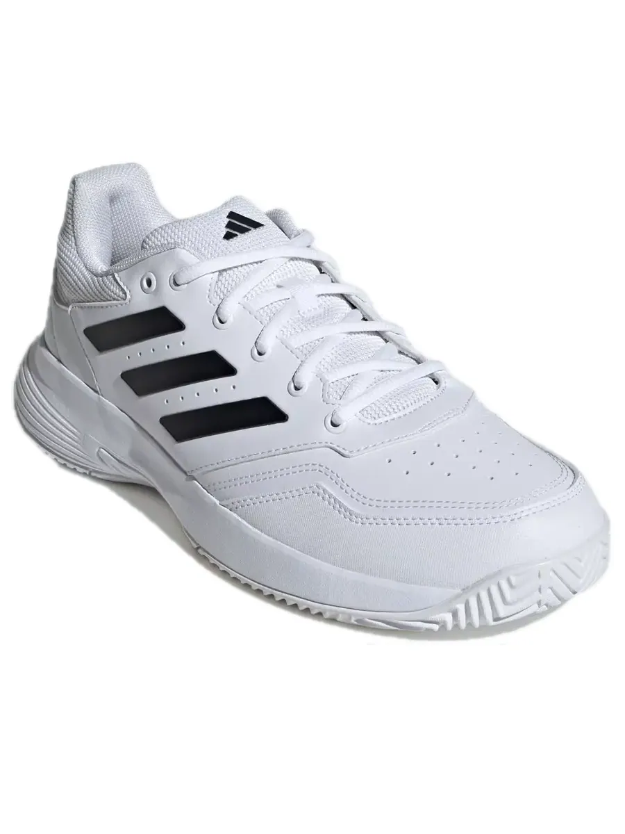 Кроссовки adidas GameCourt 2 'Cloud White Core Black' — изображение 3 из 5, белый