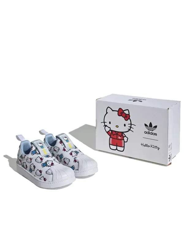 Кроссовки x hello kitty superstar 360 Adidas — изображение 3 из 4, белый