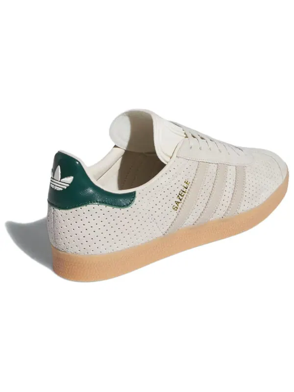 Кроссовки gazelle 'aluminium collegiate green' Adidas — изображение 4 из 4, бежевый/зеленый