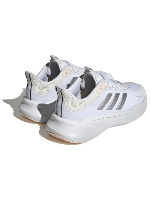 Кроссовки (WMNS) Adidas Alphaedge + Running Shoes 'White Silver' — изображение 3 из 4, белый/серебристый