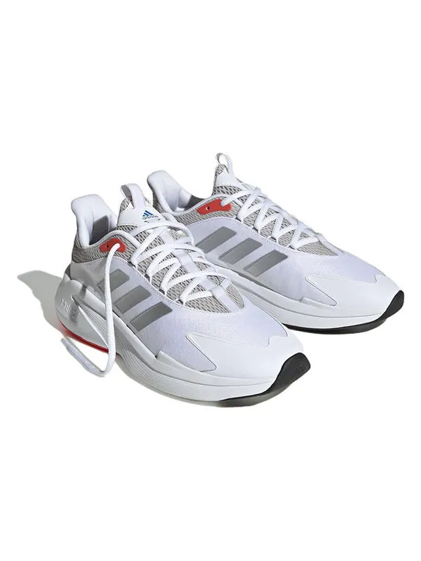 Кроссовки Adidas Alphaedge + Running Shoes 'White Silver Red' — изображение 3 из 4