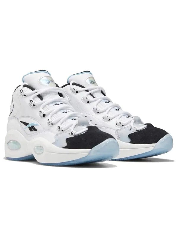 Кроссовки x annuel aa question mid 'double toe' Reebok — изображение 3 из 4, белый/черный/синий