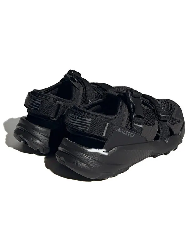 Сандалии terrex hydroterra в сандалиях Adidas — изображение 4 из 4, черный/черный/серый