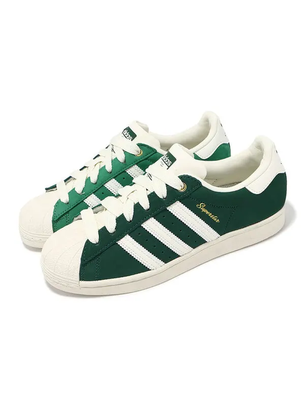 Кроссовки суперзвезда Adidas — изображение 2 из 4, зеленый/зеленый/белый