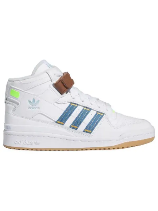 Кроссовки kseniaschnaider x forum middle Adidas — изображение 2 из 4, белый//коричневый