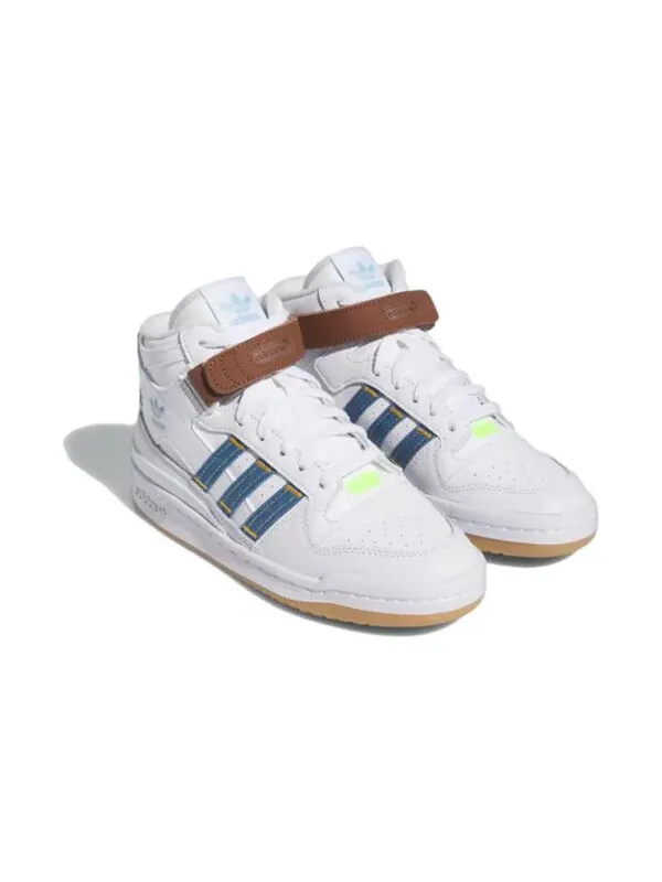 Кроссовки kseniaschnaider x forum middle Adidas — изображение 3 из 4, белый//коричневый