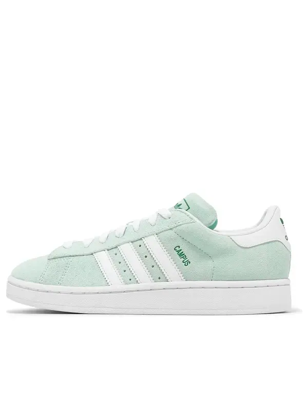 Кроссовки кампус 00-х Adidas — изображение 1 из 4, прозрачный/белый/зеленый