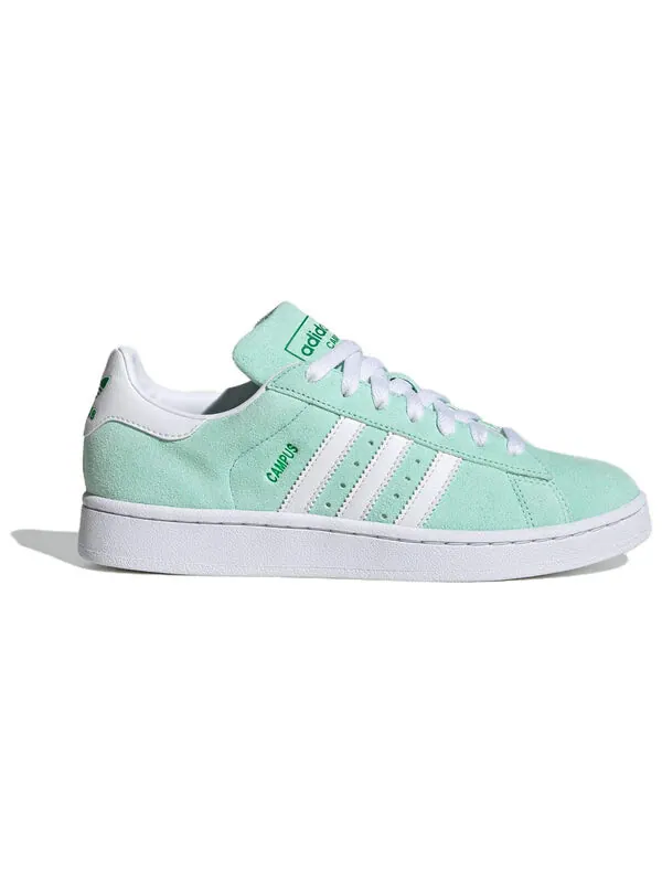 Кроссовки кампус 00-х Adidas — изображение 2 из 4, прозрачный/белый/зеленый