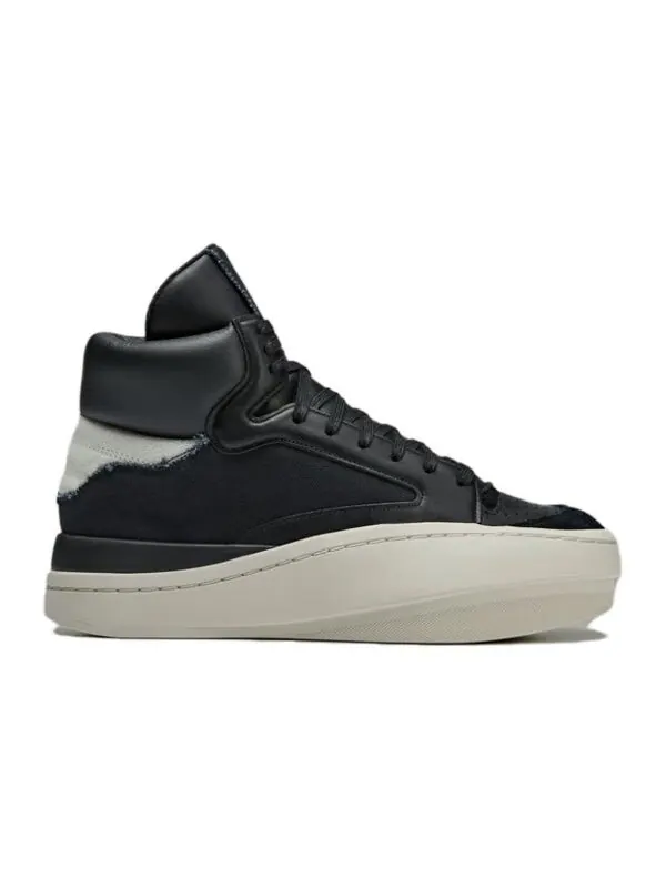 Кроссовки y 3 centennial high Adidas — изображение 2 из 4, черный//белый