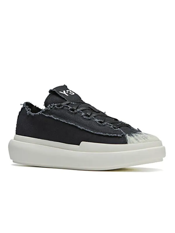 Кроссовки y 3 nizza low Adidas — изображение 4 из 4, черный/белый