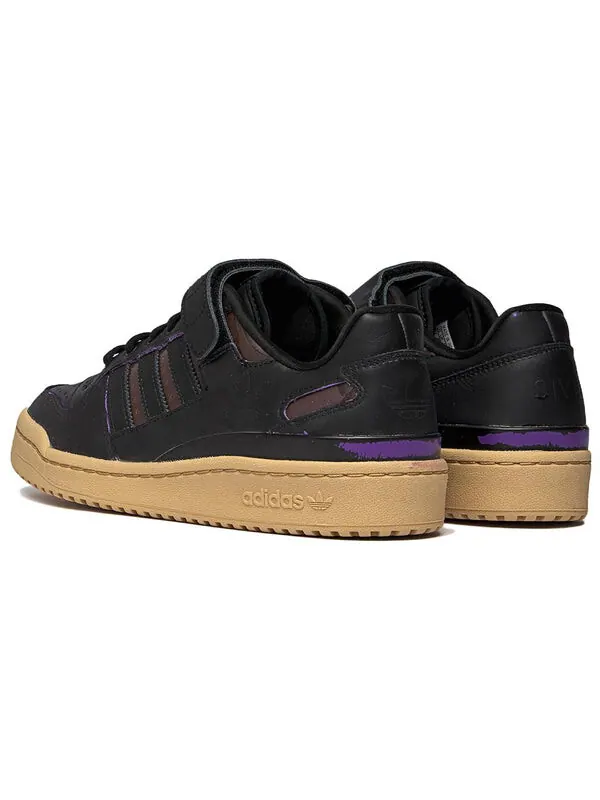 Кроссовки оригиналы x sivasdescalzo форум низкие Adidas — изображение 3 из 4, черный/черный/фиолетовый