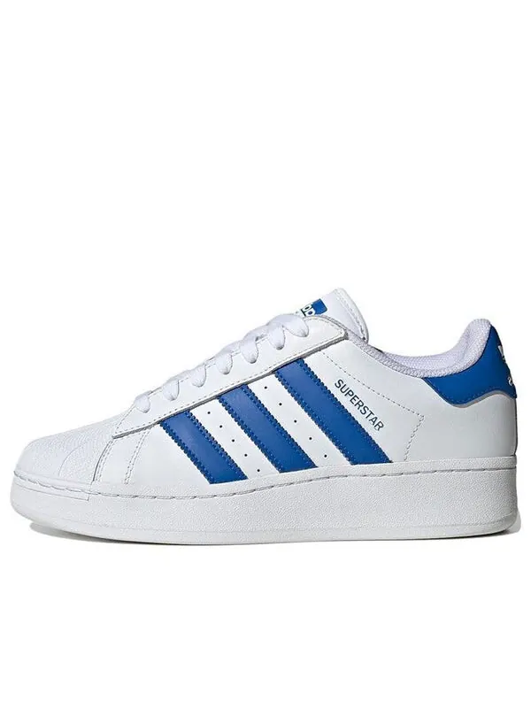 Кроссовки оригинальные superstar xlg shoes Adidas — изображение 1 из 4, белый/синий/белый