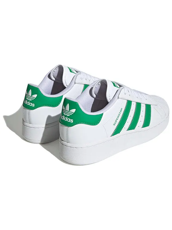 Кроссовки оригинальные суперзвезда xlg кроссовки Adidas — изображение 4 из 4, белый/зеленый/белый