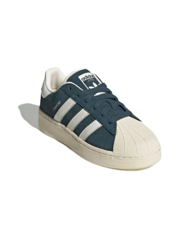 Кроссовки суперзвезда xlg Adidas — изображение 3 из 4, зеленый/белый/бежевый