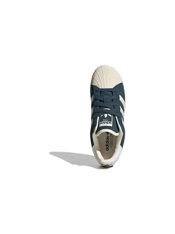 Кроссовки суперзвезда xlg Adidas — изображение 4 из 4, зеленый/белый/бежевый