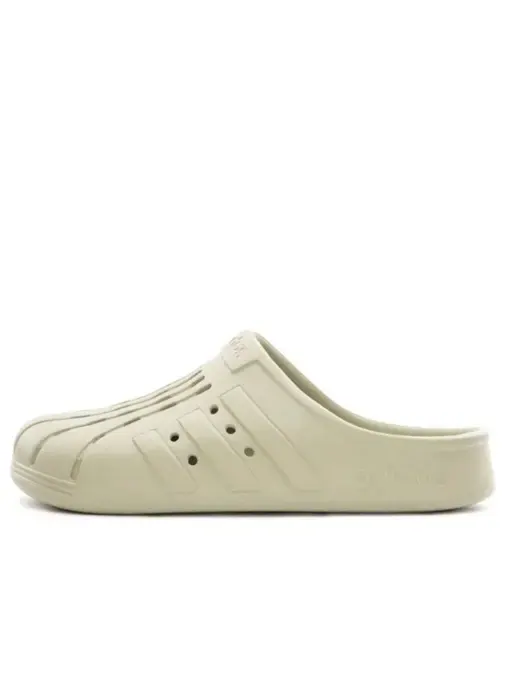 Тапочки adilette clog Adidas — изображение 1 из 4, серый