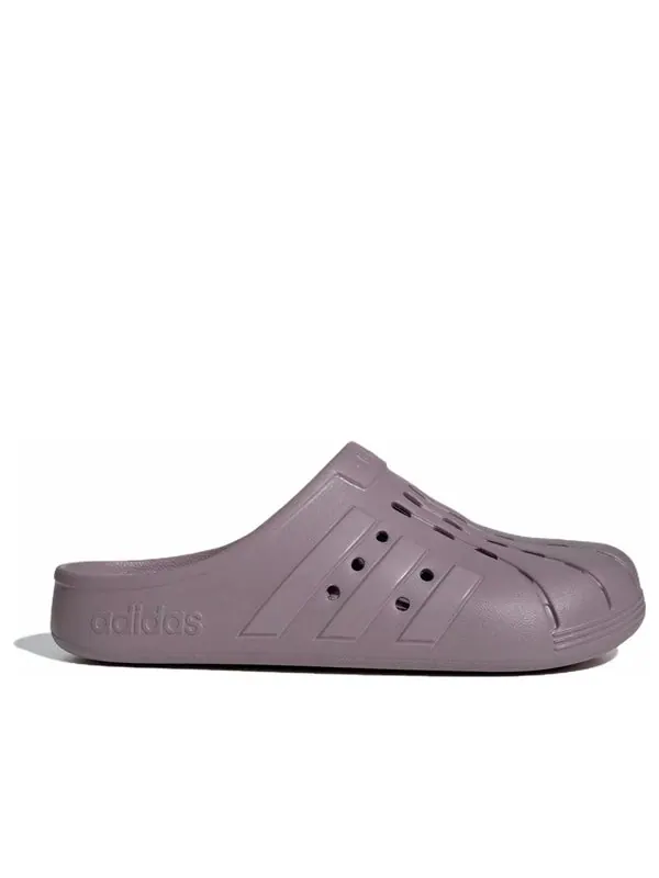 Тапочки adilette clogs Adidas — изображение 2 из 4, фиолетовый