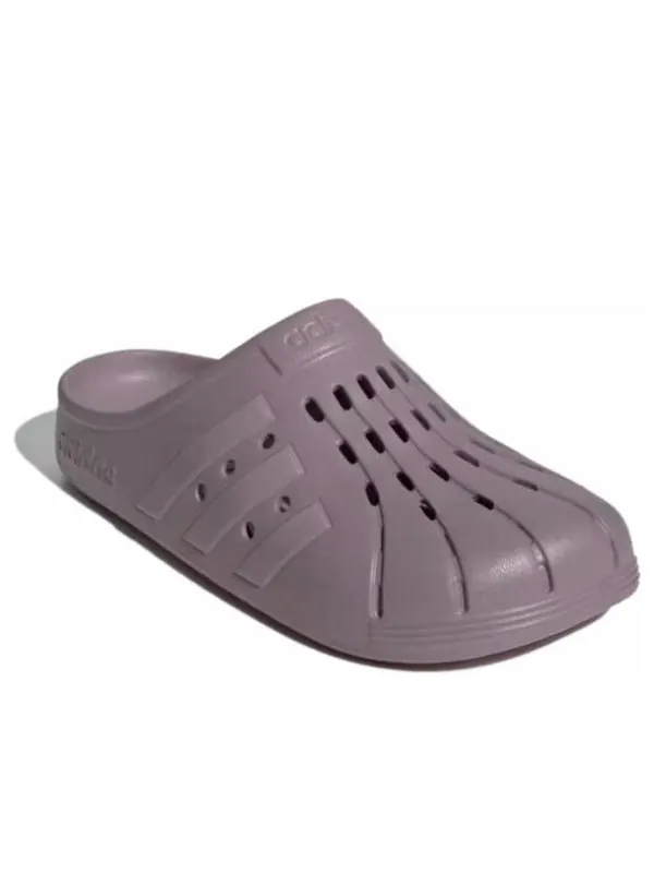 Тапочки adilette clogs Adidas — изображение 3 из 4, фиолетовый