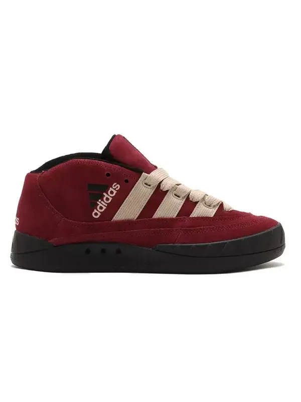 Кроссовки оригиналы adimatic mid Adidas — изображение 2 из 4, бежевый/черный
